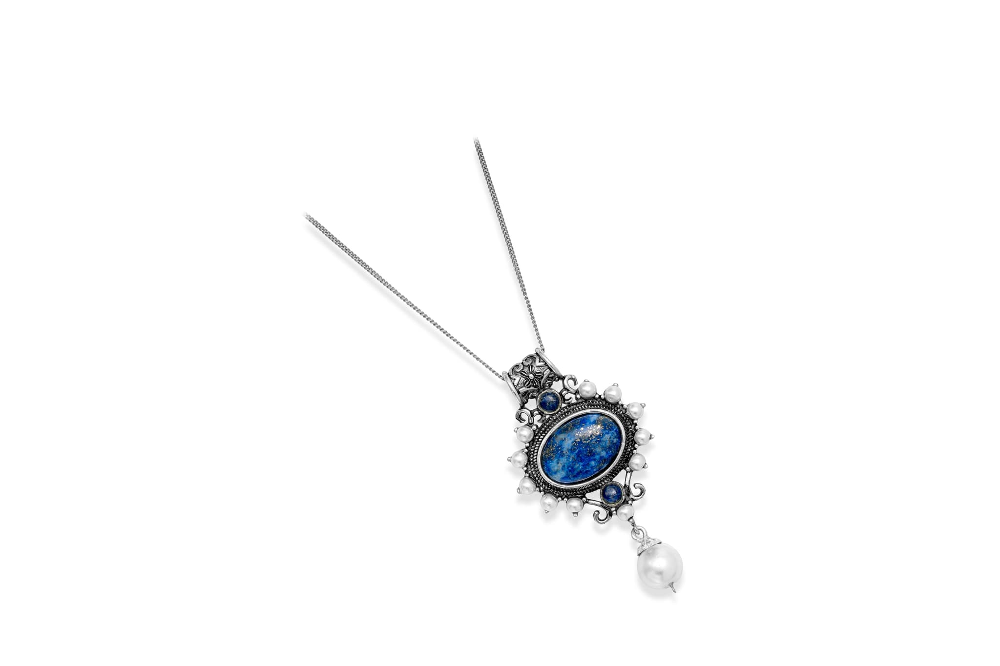 CLASSIC IMPERIAL SILVER PENDANT