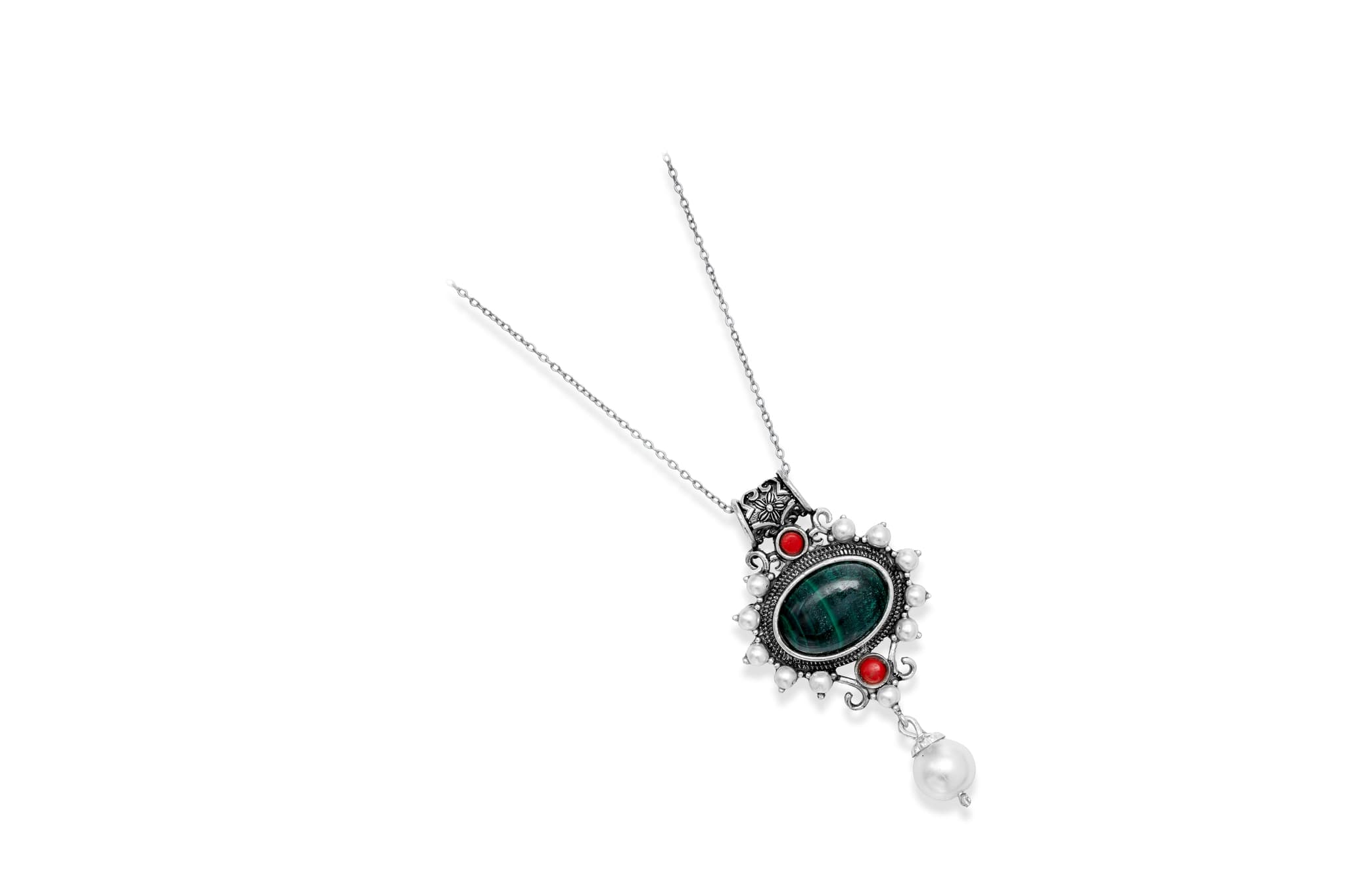 CLASSIC IMPERIAL SILVER PENDANT