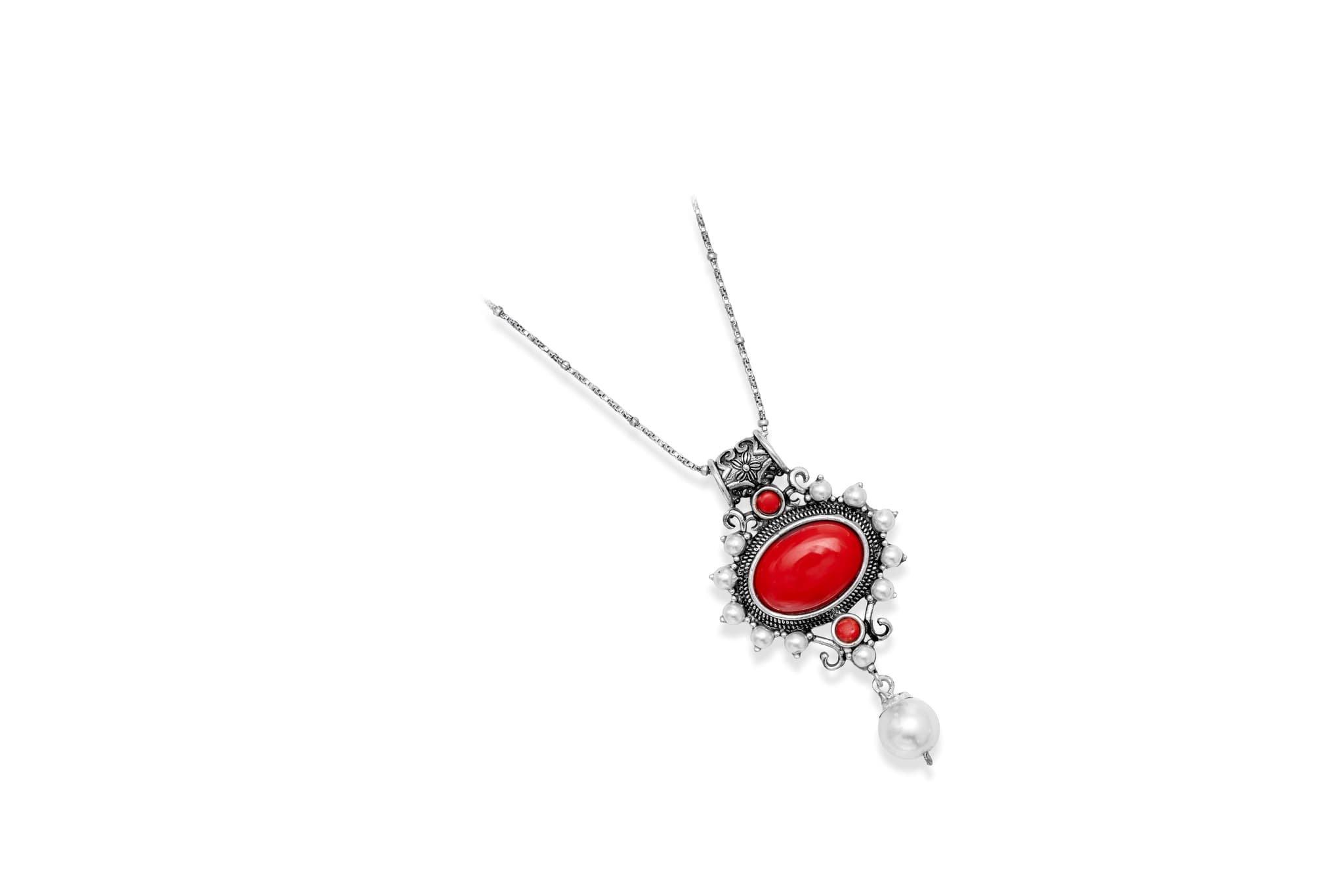 CLASSIC IMPERIAL SILVER PENDANT