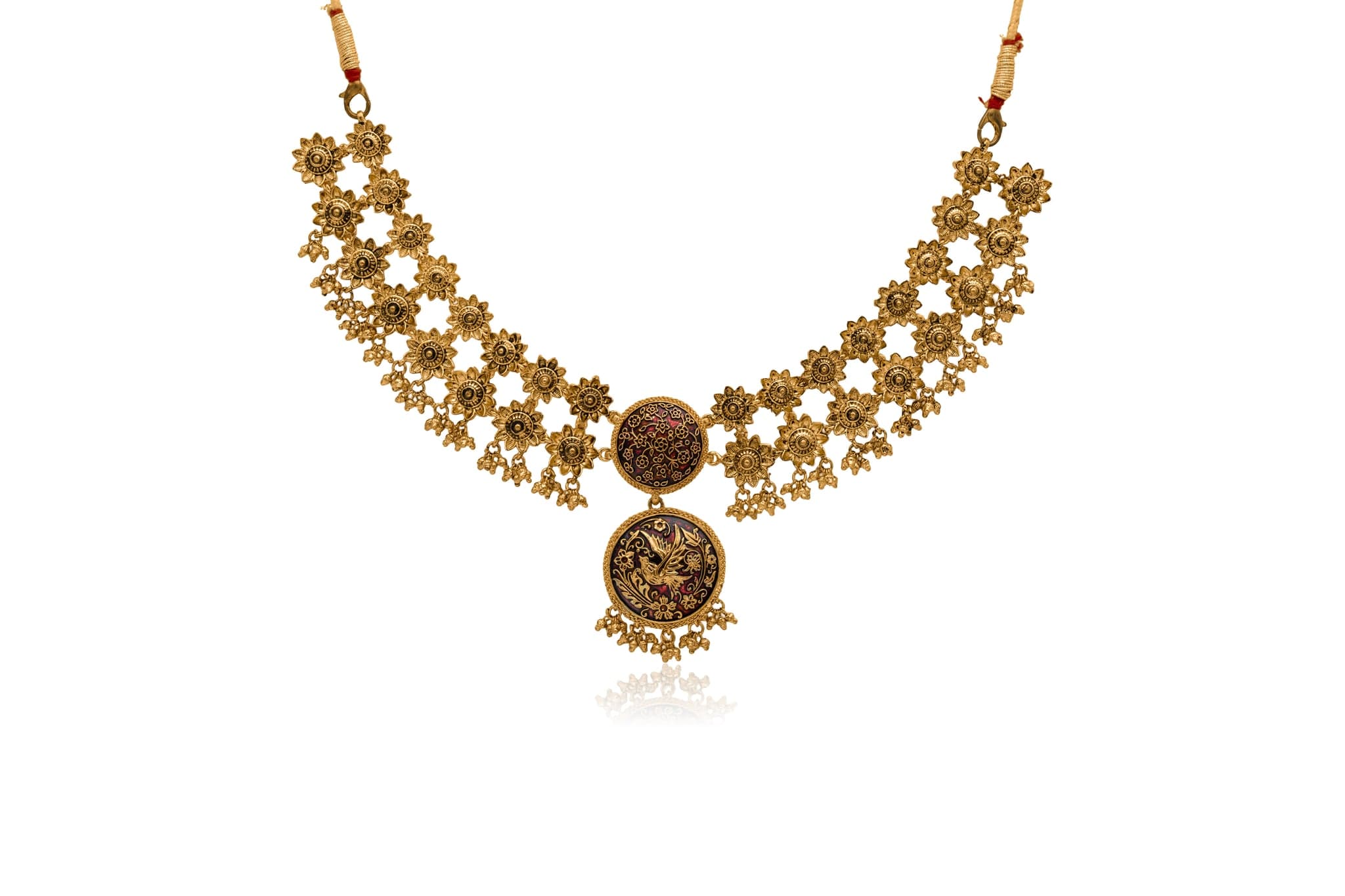 GORGEOUS ORCHARD GOLD NECKLACE