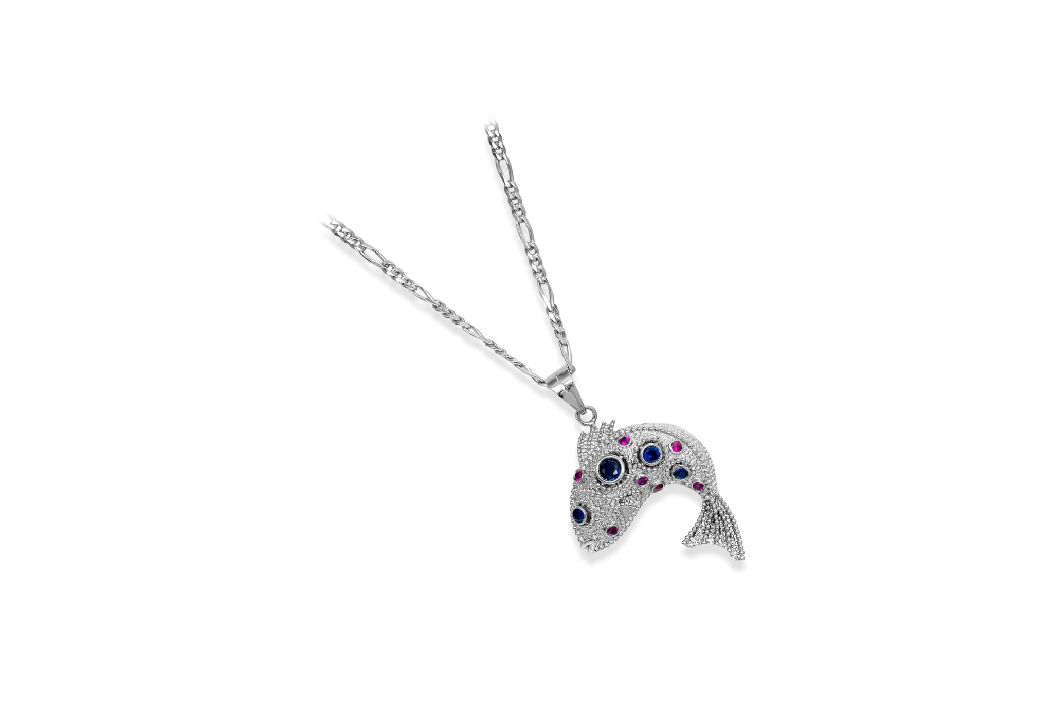 FISHY STORY SILVER PENDANT