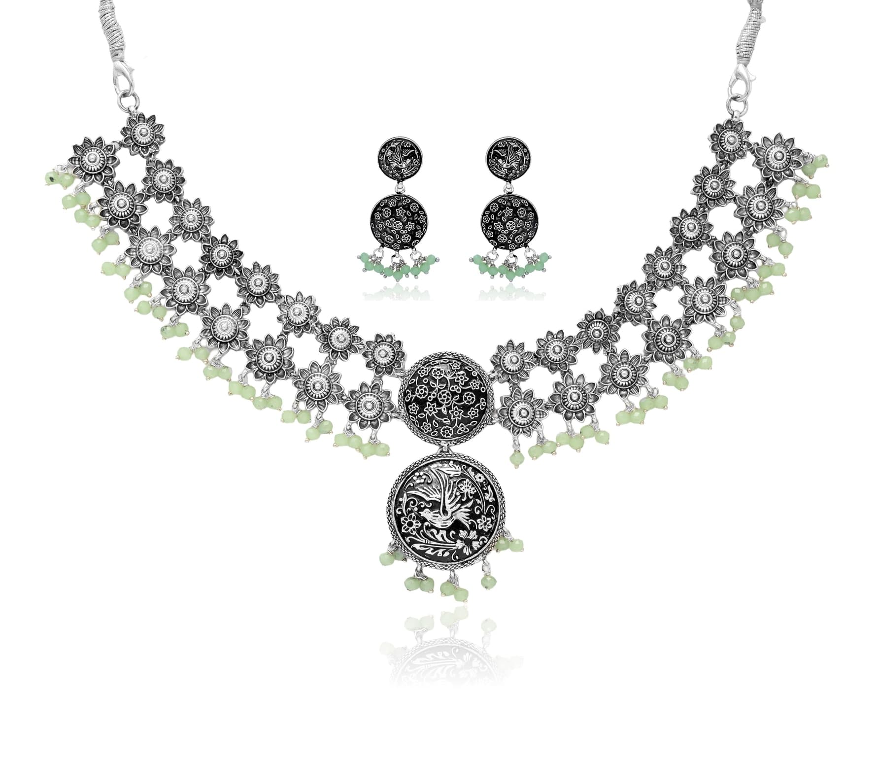 WILLOW AND SONGBIRD SILVER NECKLACE SET