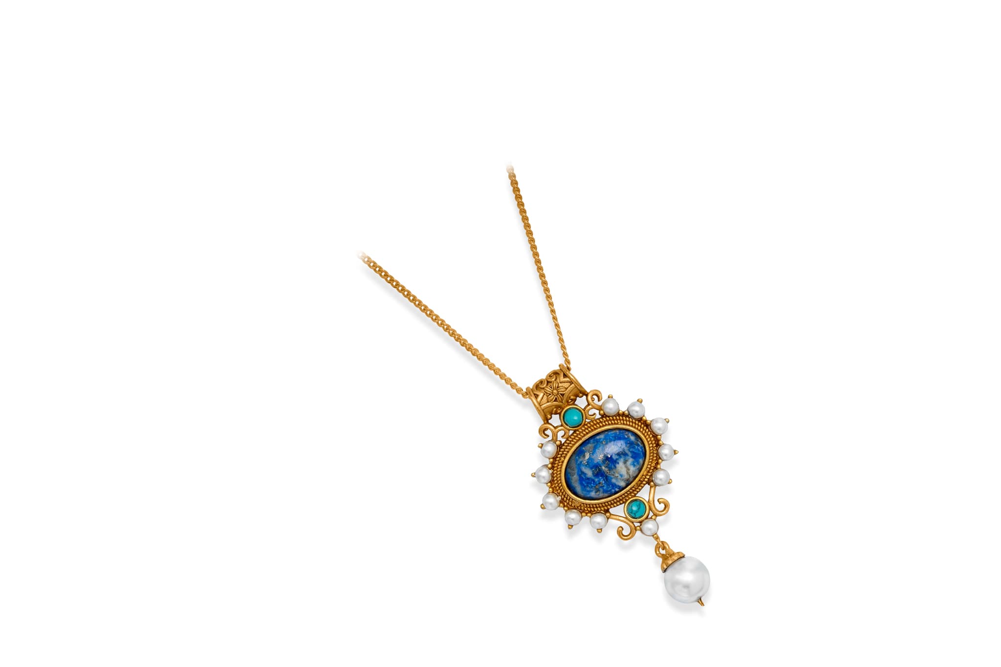 CLASSIC IMPERIAL SILVER PENDANT