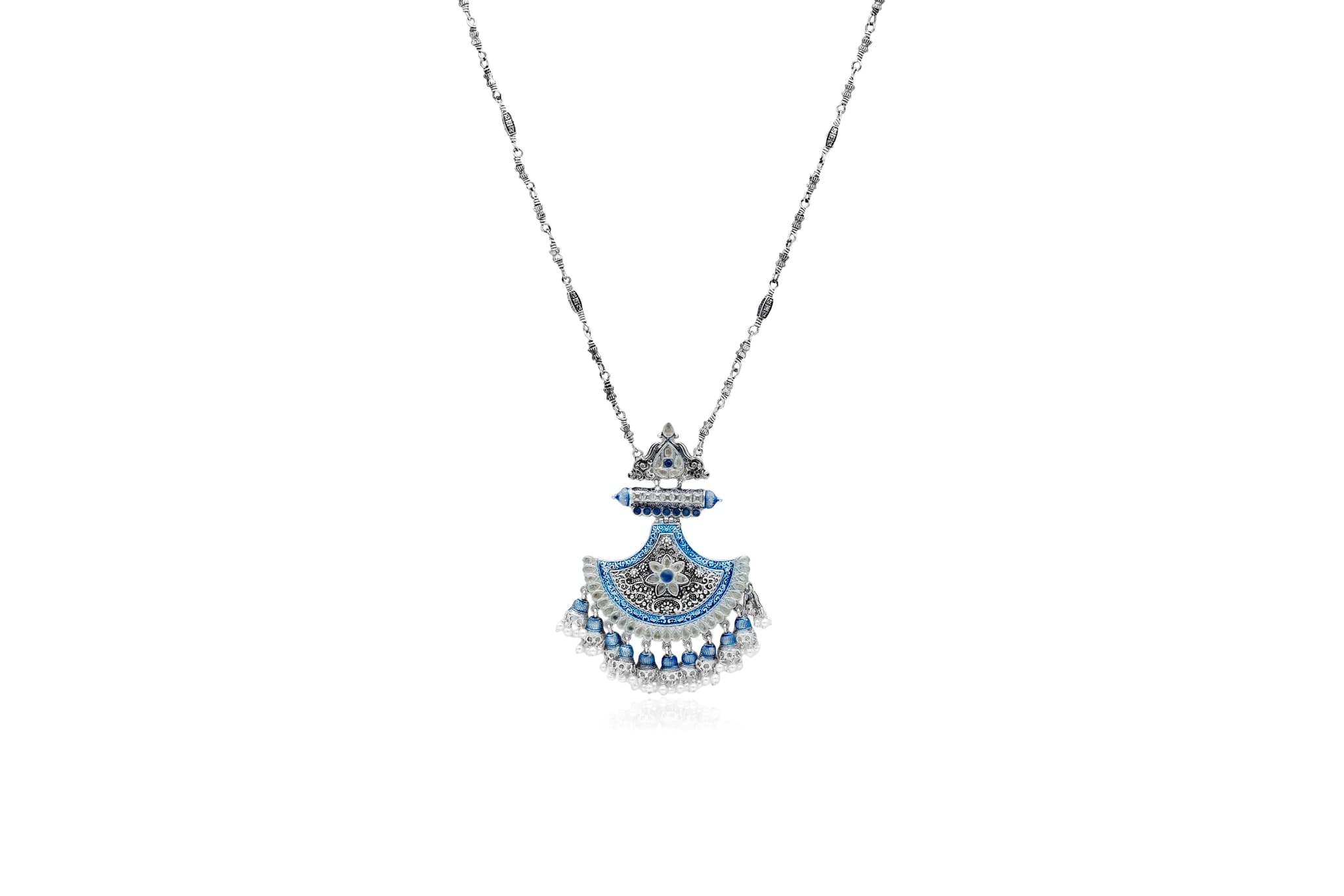 SHAHI NOOR SILVER NECKLACE