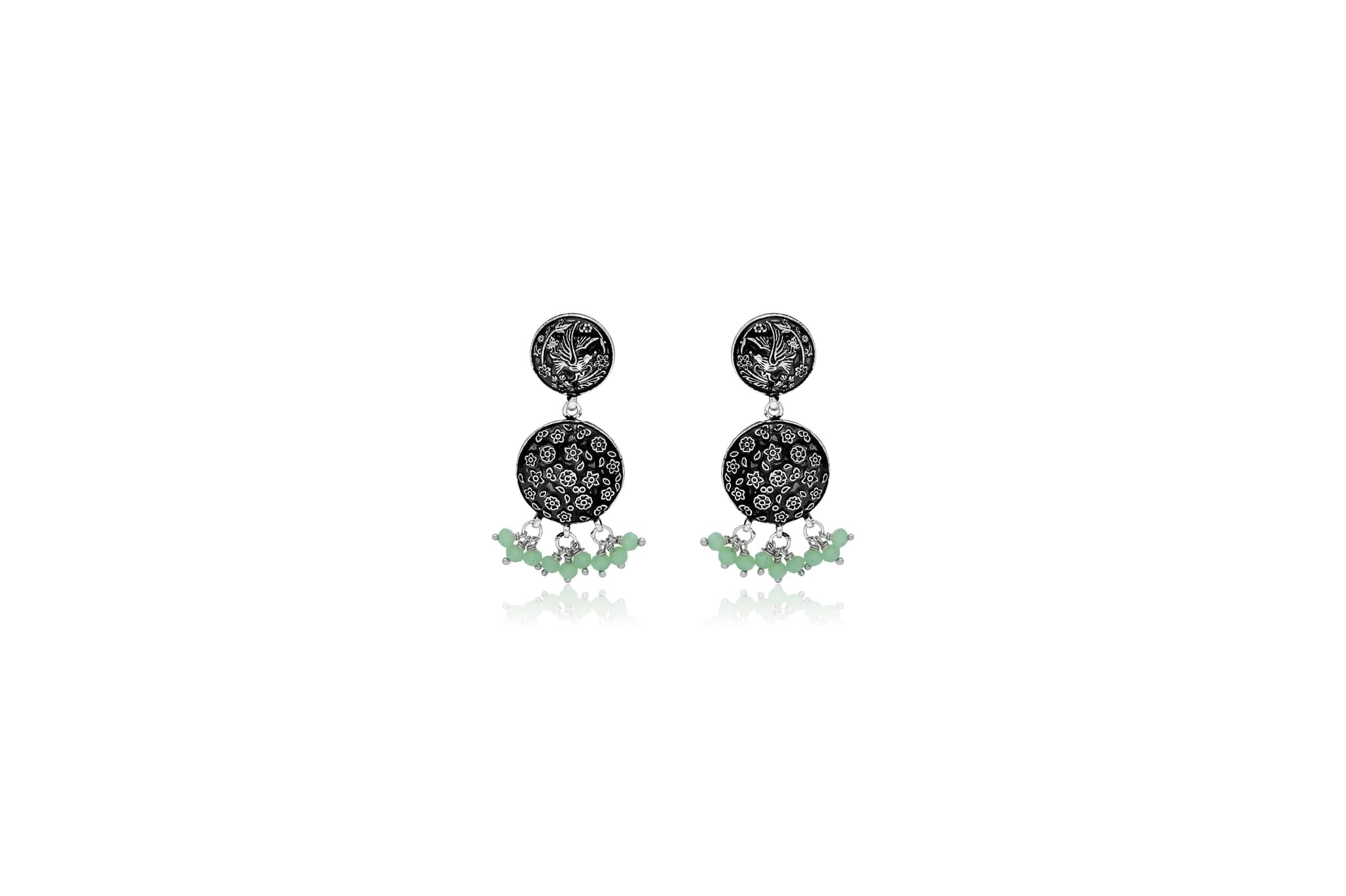 ENCHANTED GROVE SILVER EARRINGS