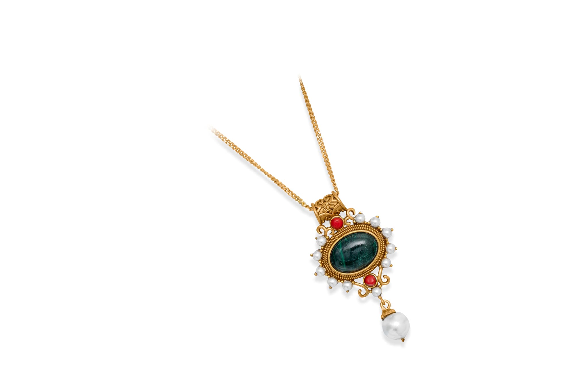 CLASSIC IMPERIAL SILVER PENDANT