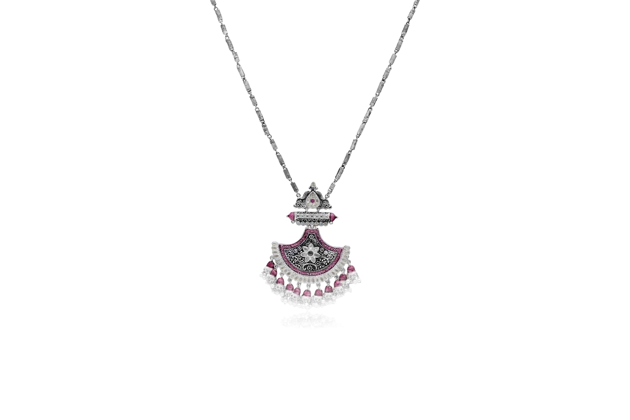SHAHI NOOR SILVER NECKLACE