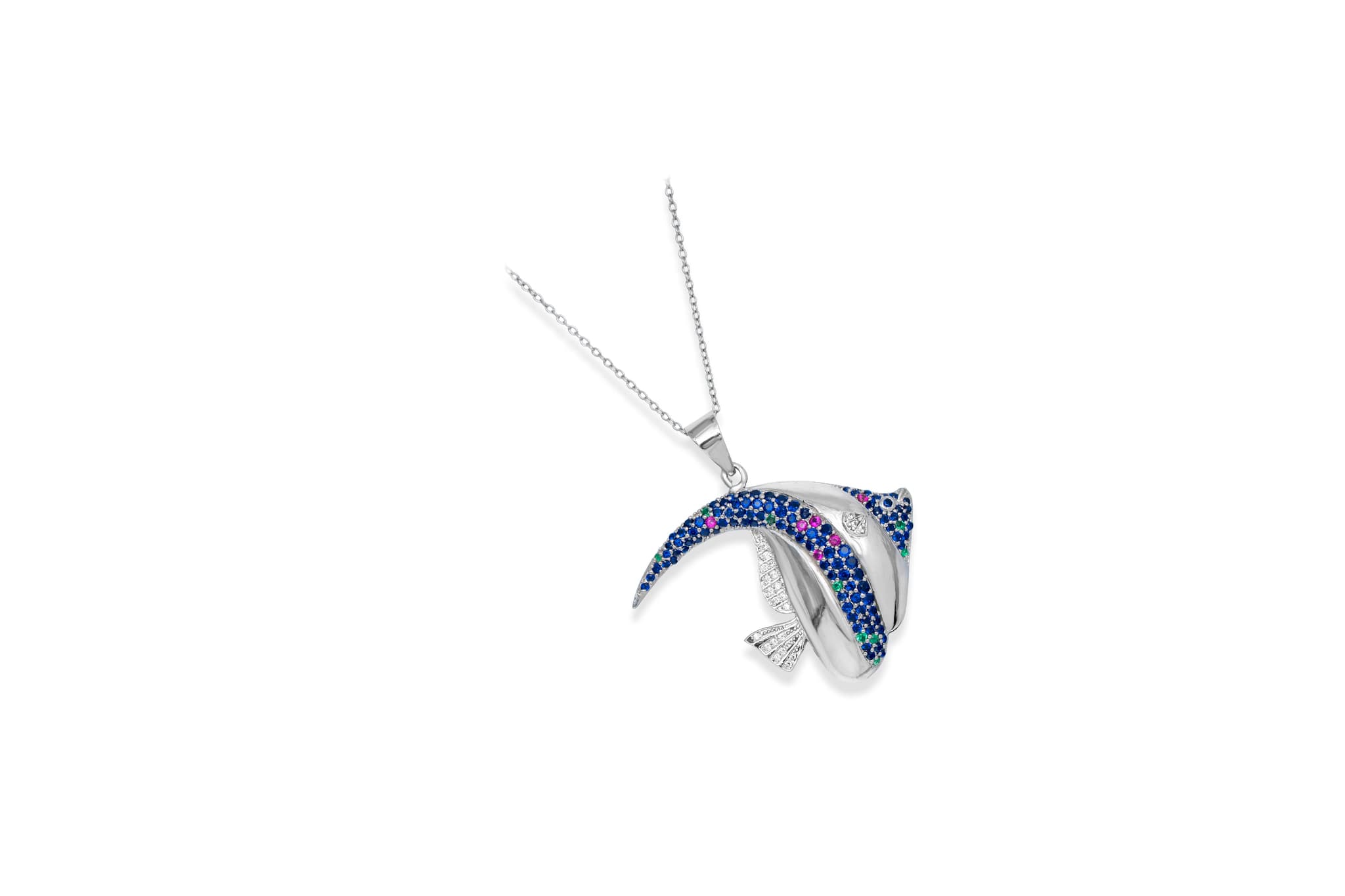 Silver Fish Pendant