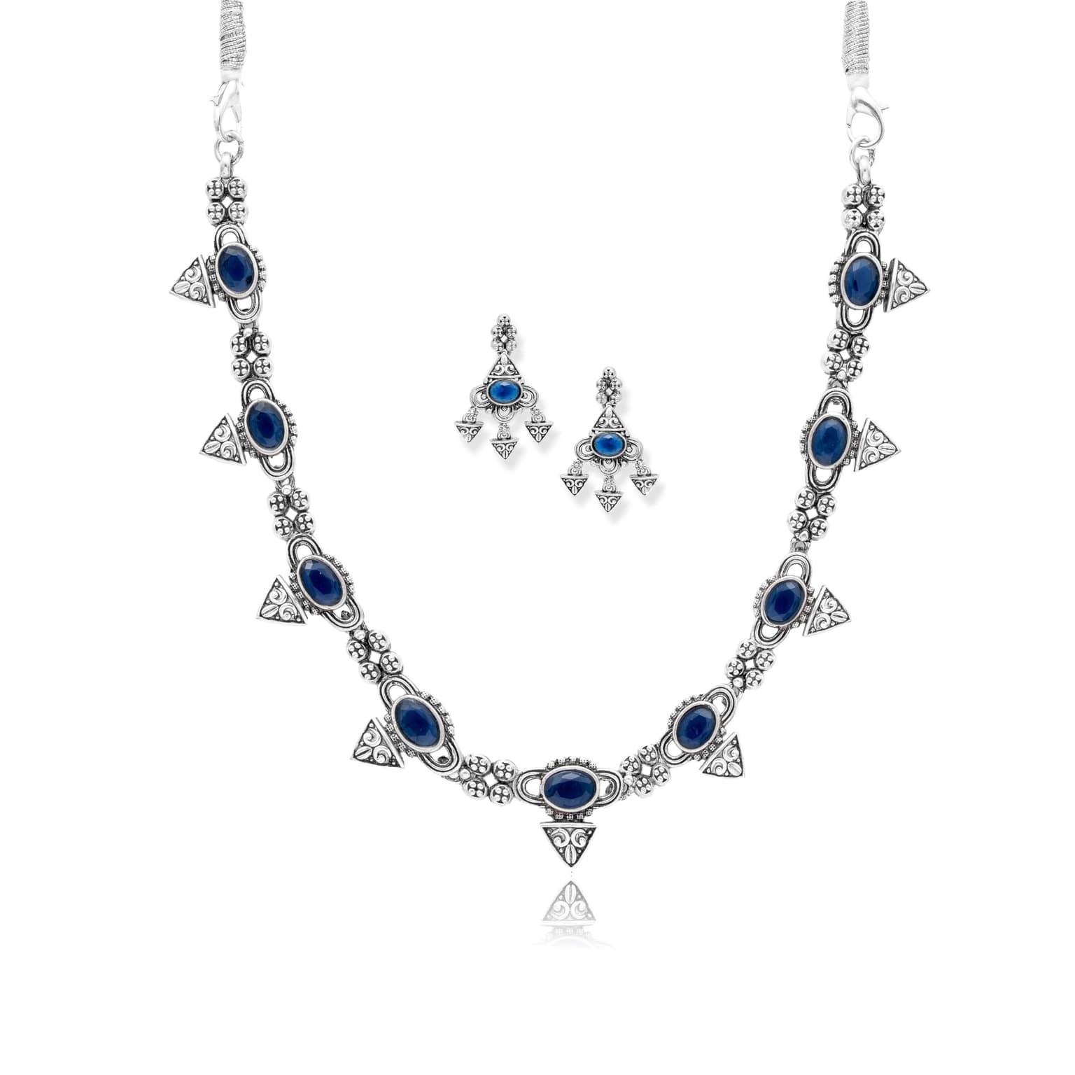 CLASSIC SILVER NECKLACE SET
