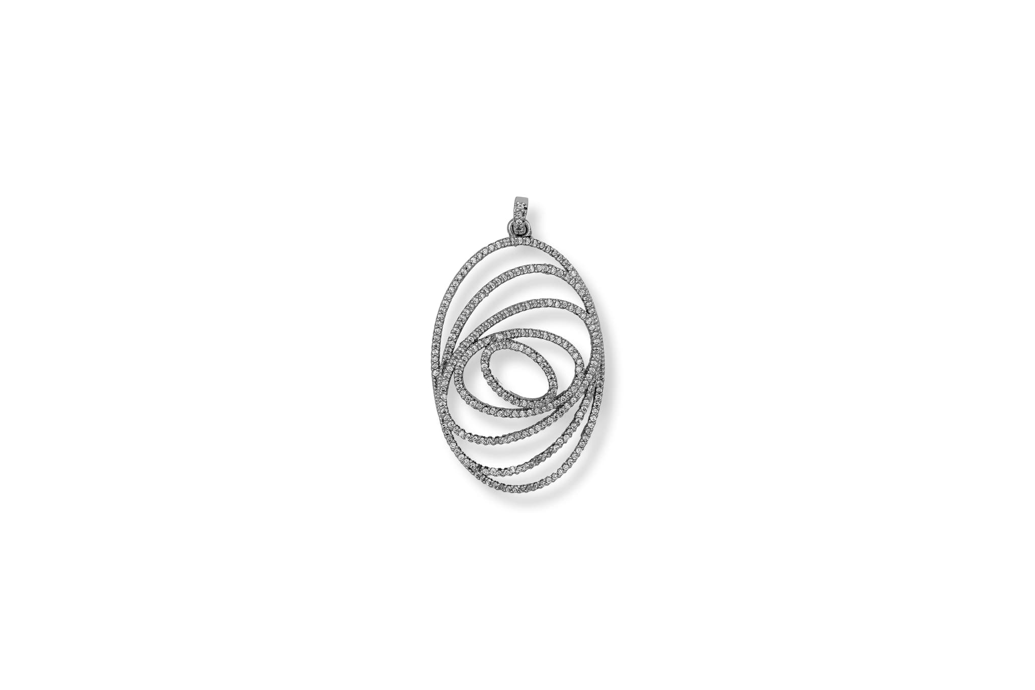 SILVER VORTEX PENDANT