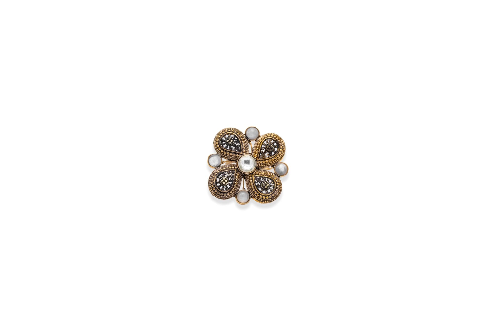 RUSTIC RADIANCE SILVER RING
