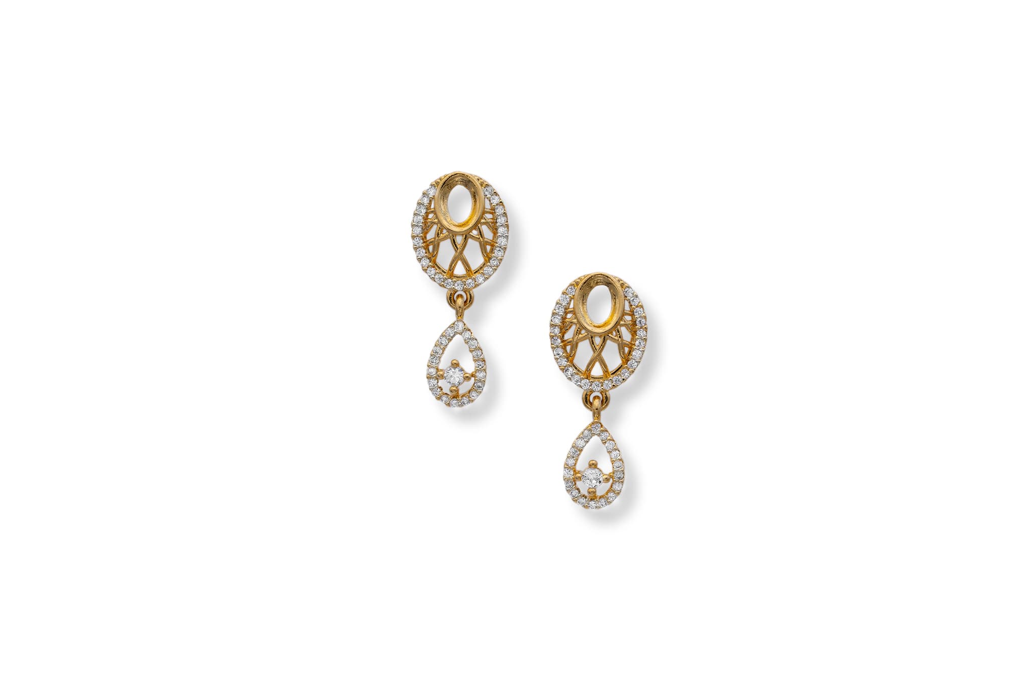LUXURIOUS SILVER PENDANT SET