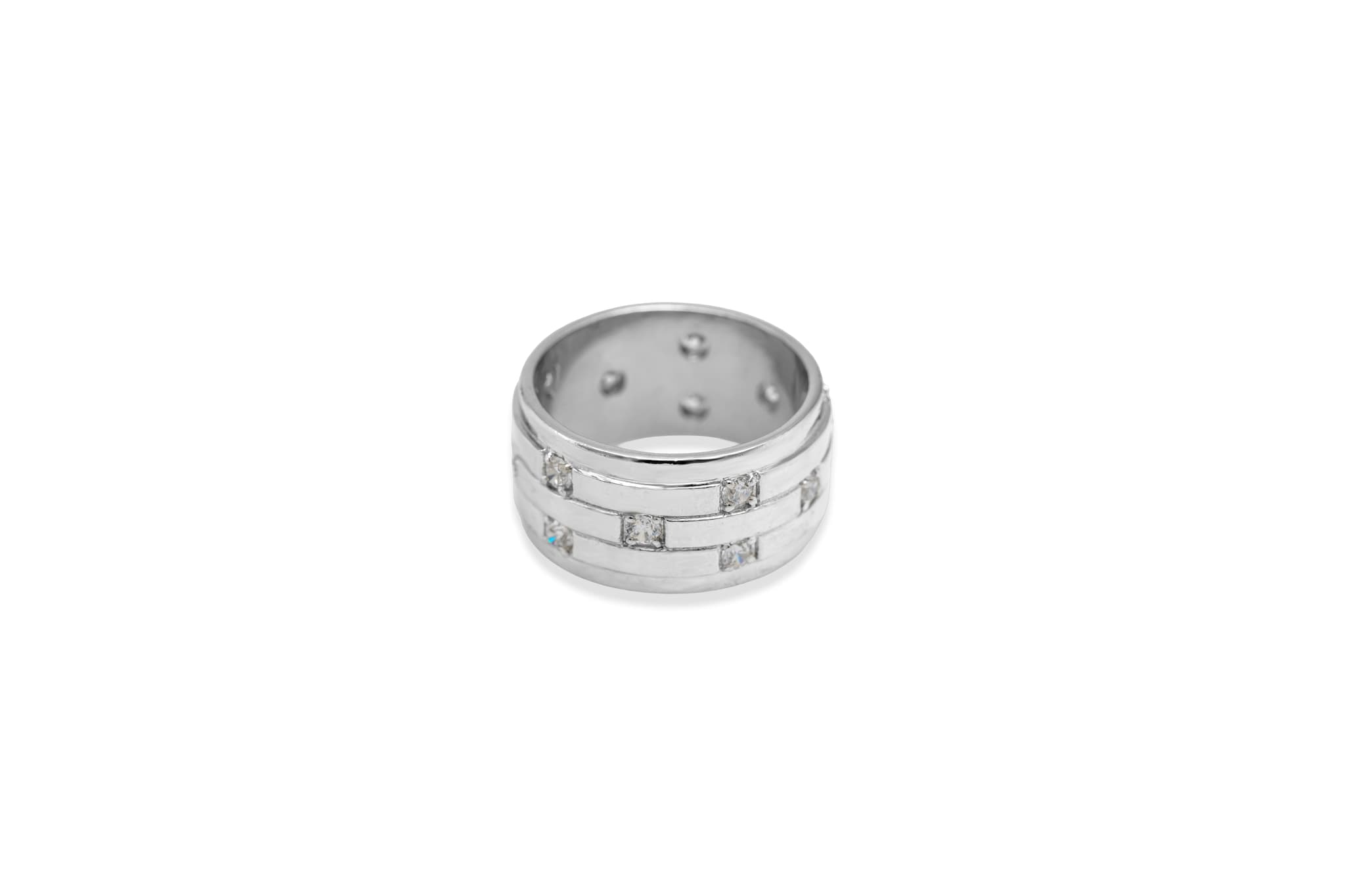 STELLAR PATH SILVER RING