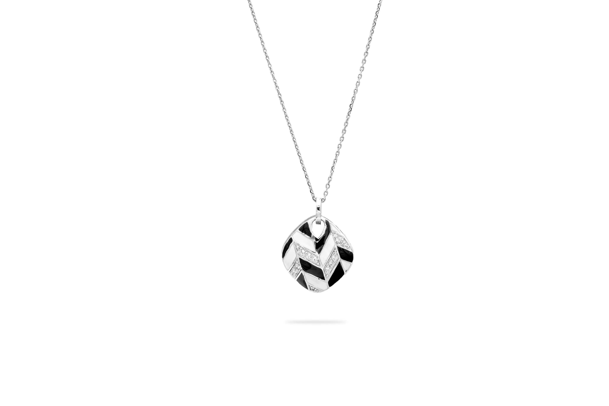 MONOCHROME SILVER PENDANT