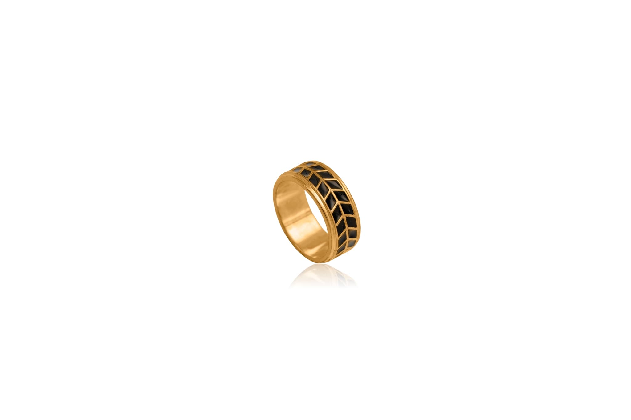 SILVER SHADOW PATH BAND RING