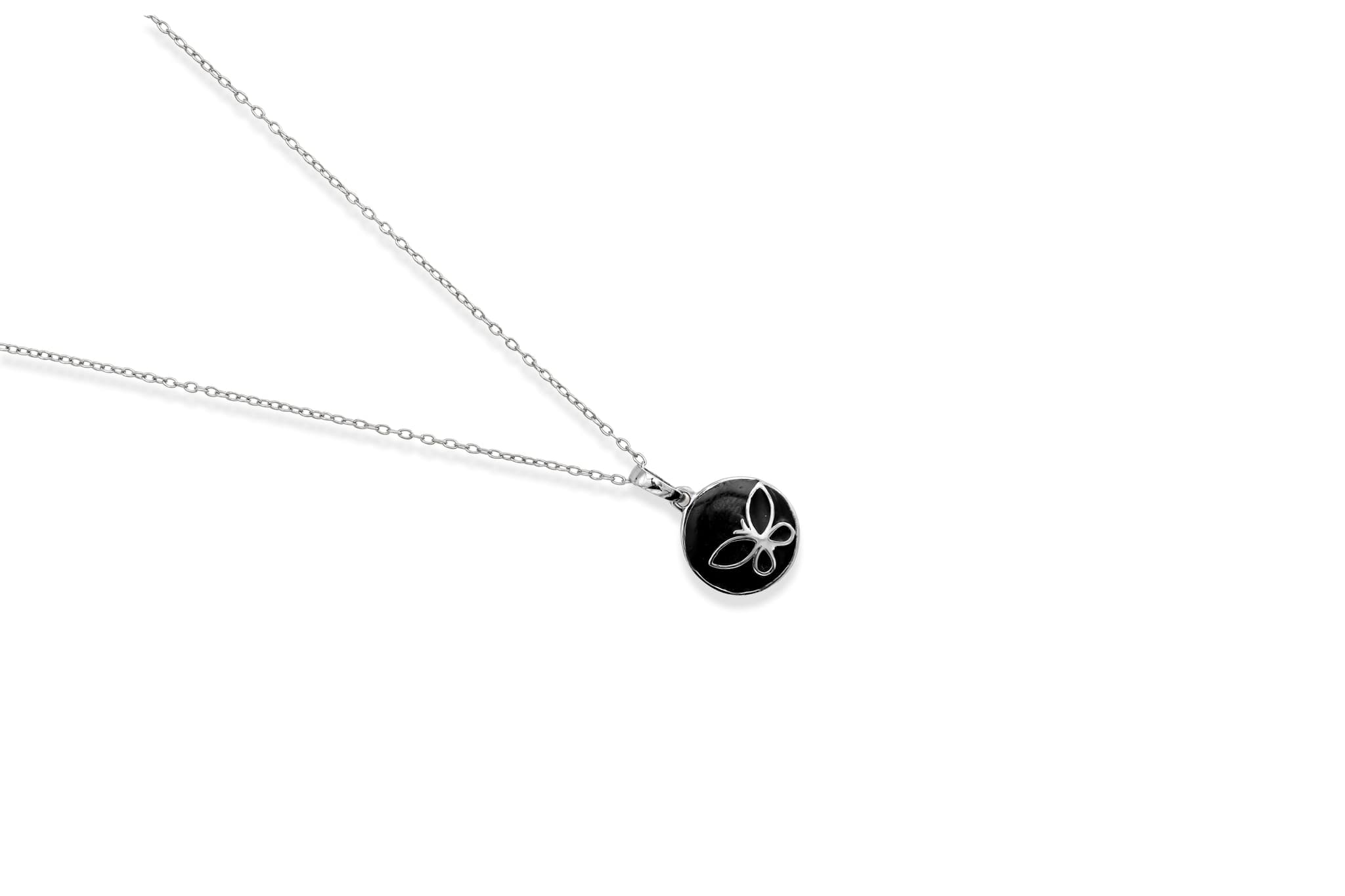 MONOCHROME SILVER PENDANT SET