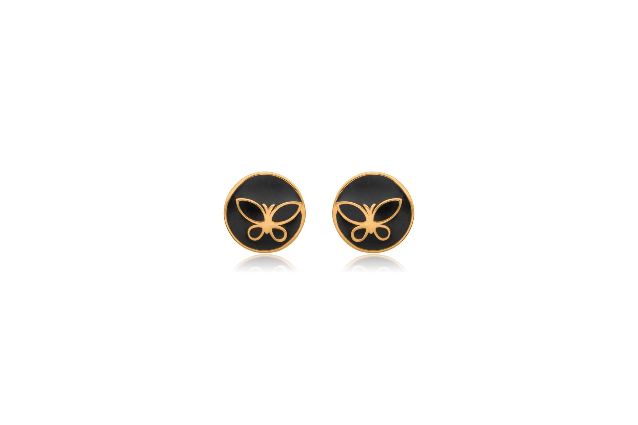 SHADOW WING GOLD PENDANT SET