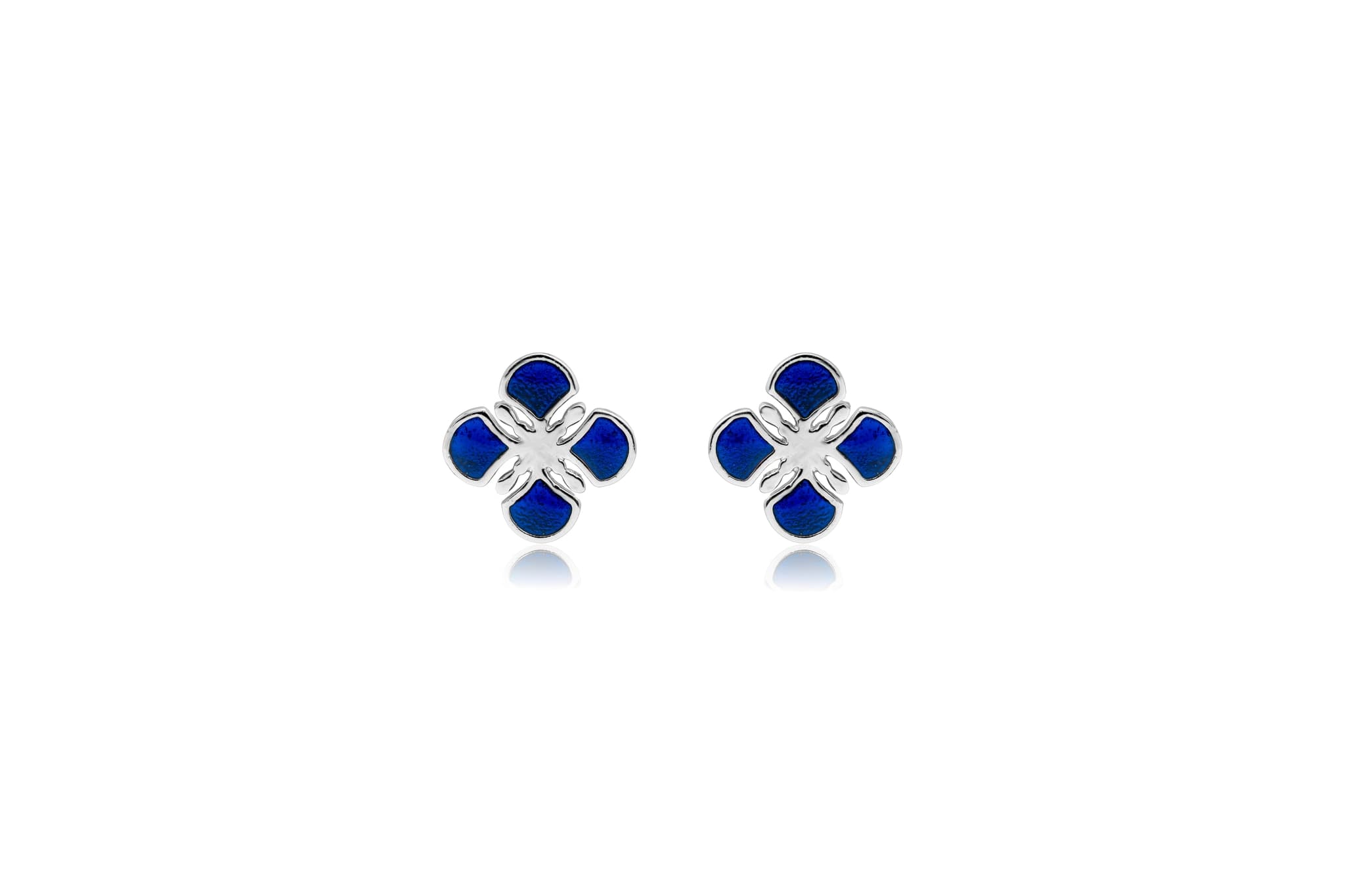 MIDNIGHT IVY SILVER PENDANT SET