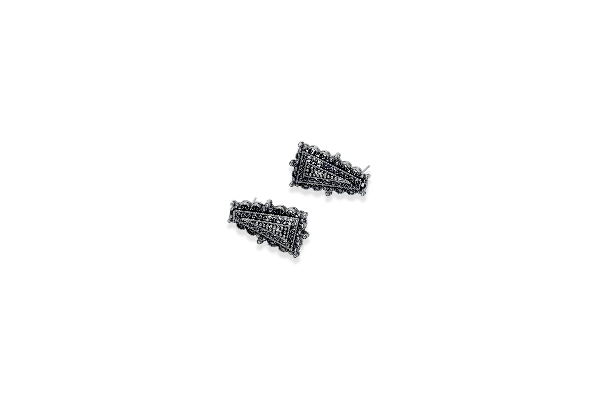 TEMPLE ECHO SILVER EARRINGS