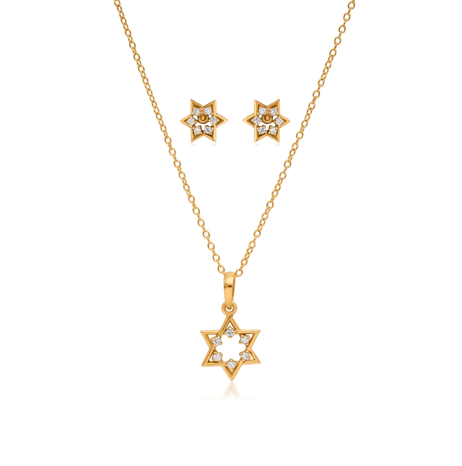 COSMIC HARMONY DIAMOND PENDANT SET