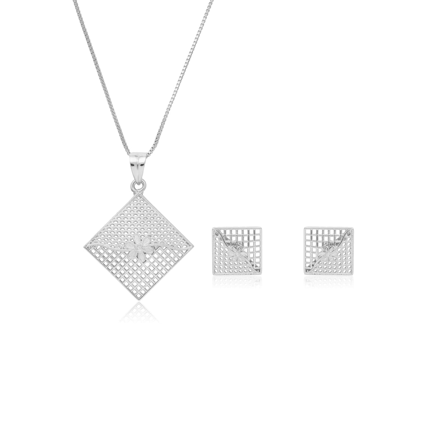PRISM PETAL PENDANT SET