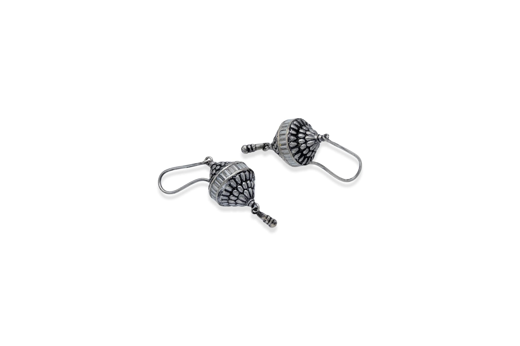 MINARET WHISPERS SILVER EARRINGS