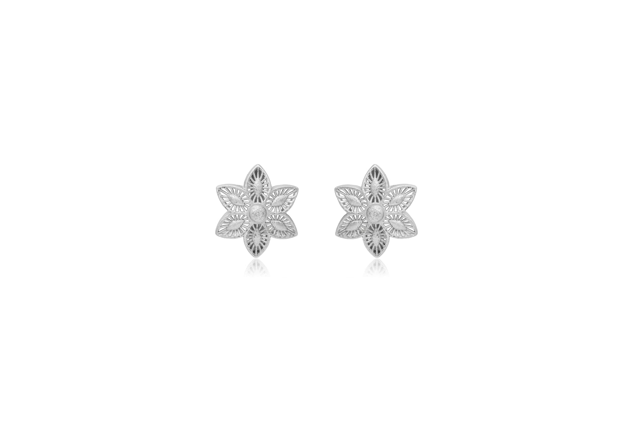 SIXFOLD BLOOM SILVER PENDANT SET