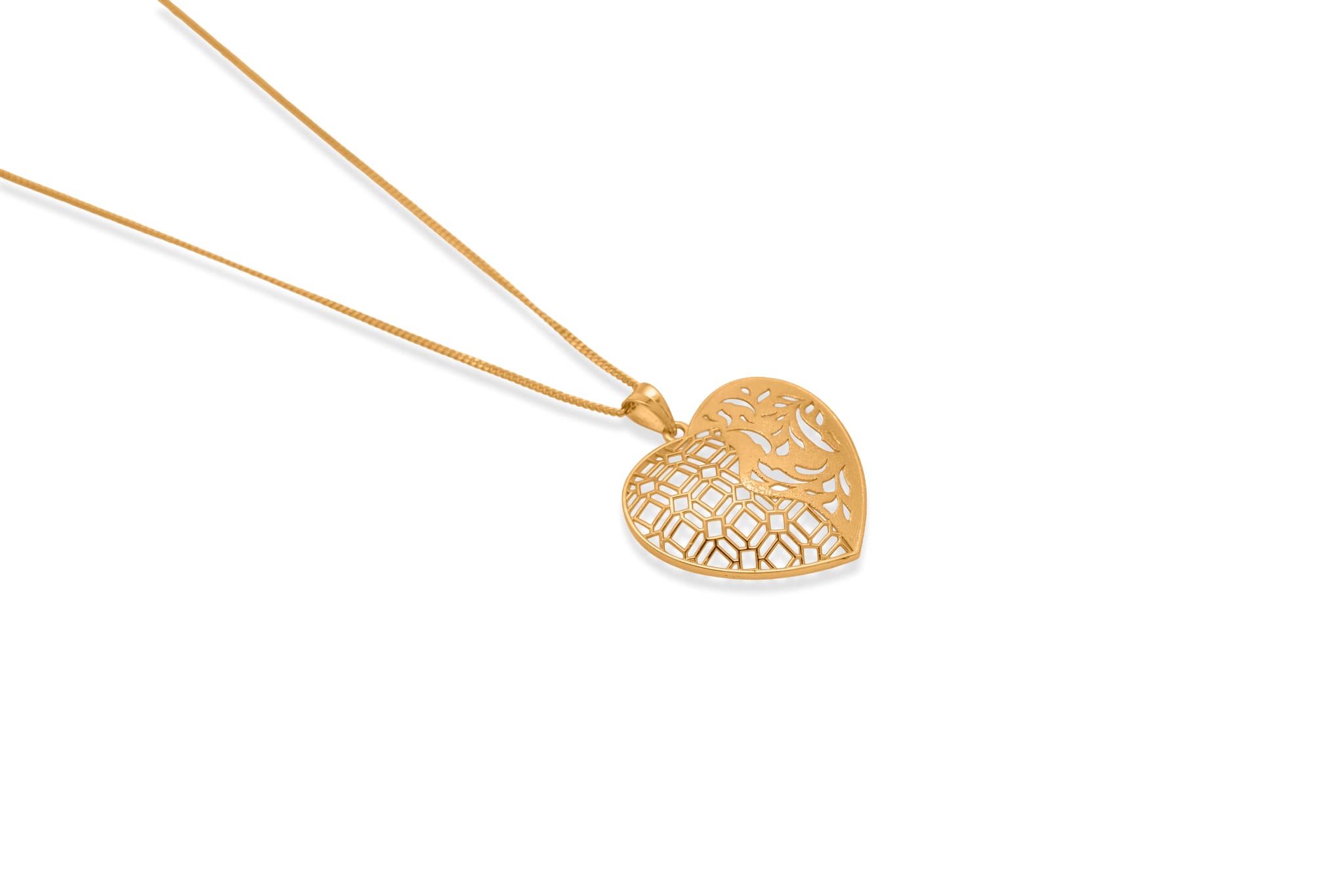 WILDWOOD HEART SILVER PENDANT SET