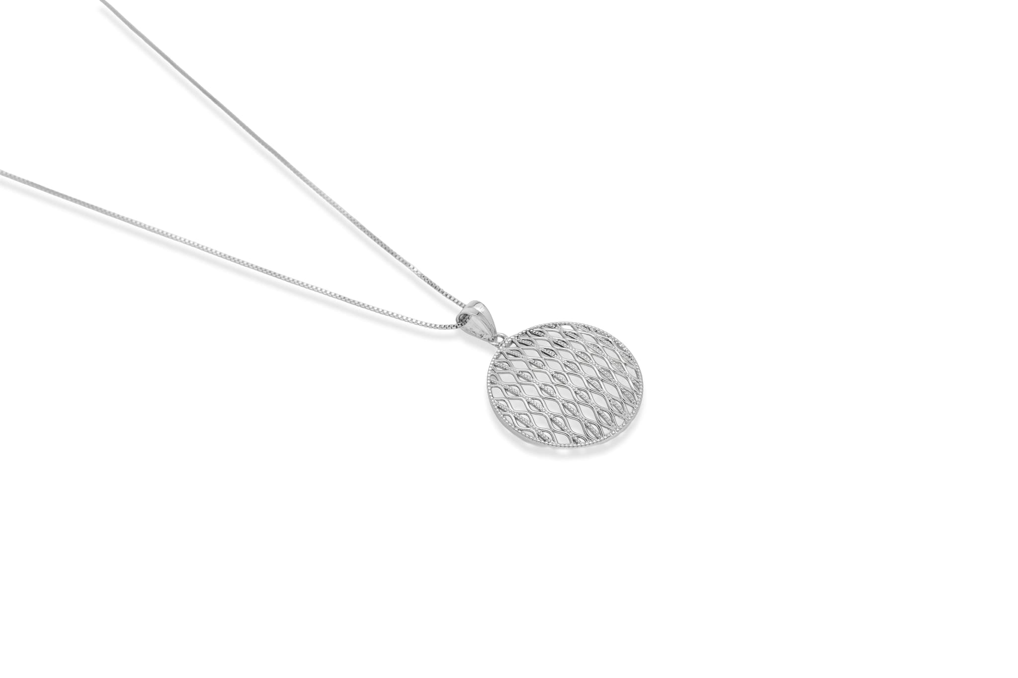 WAVELET SILVER PENDANT SET