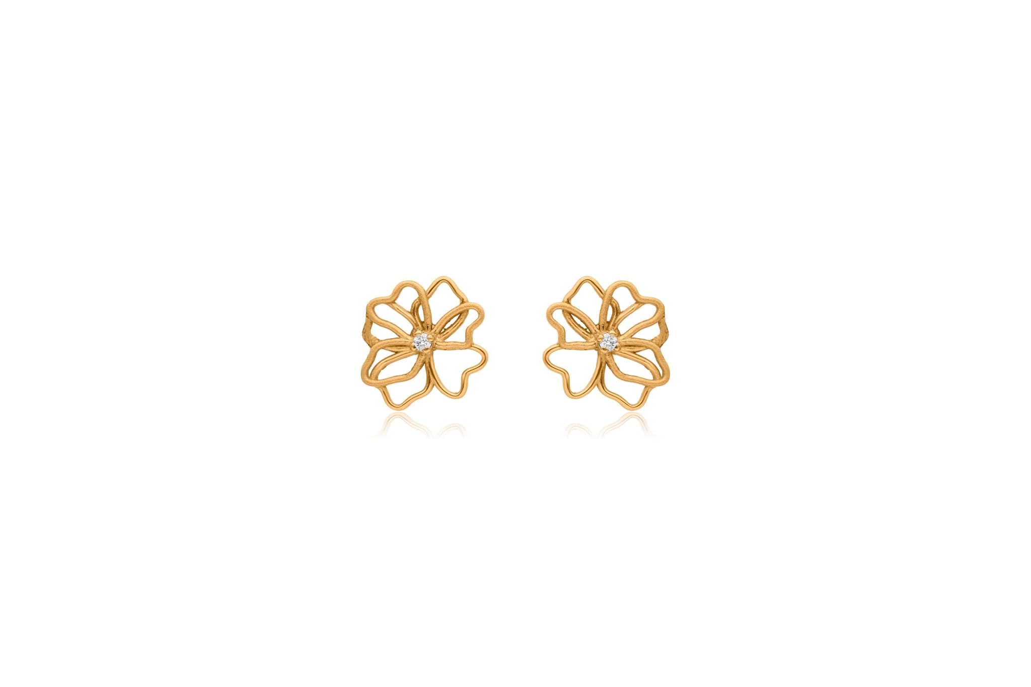 MIDAS TOUCH FLORALS DIAMOND PENDANT SET