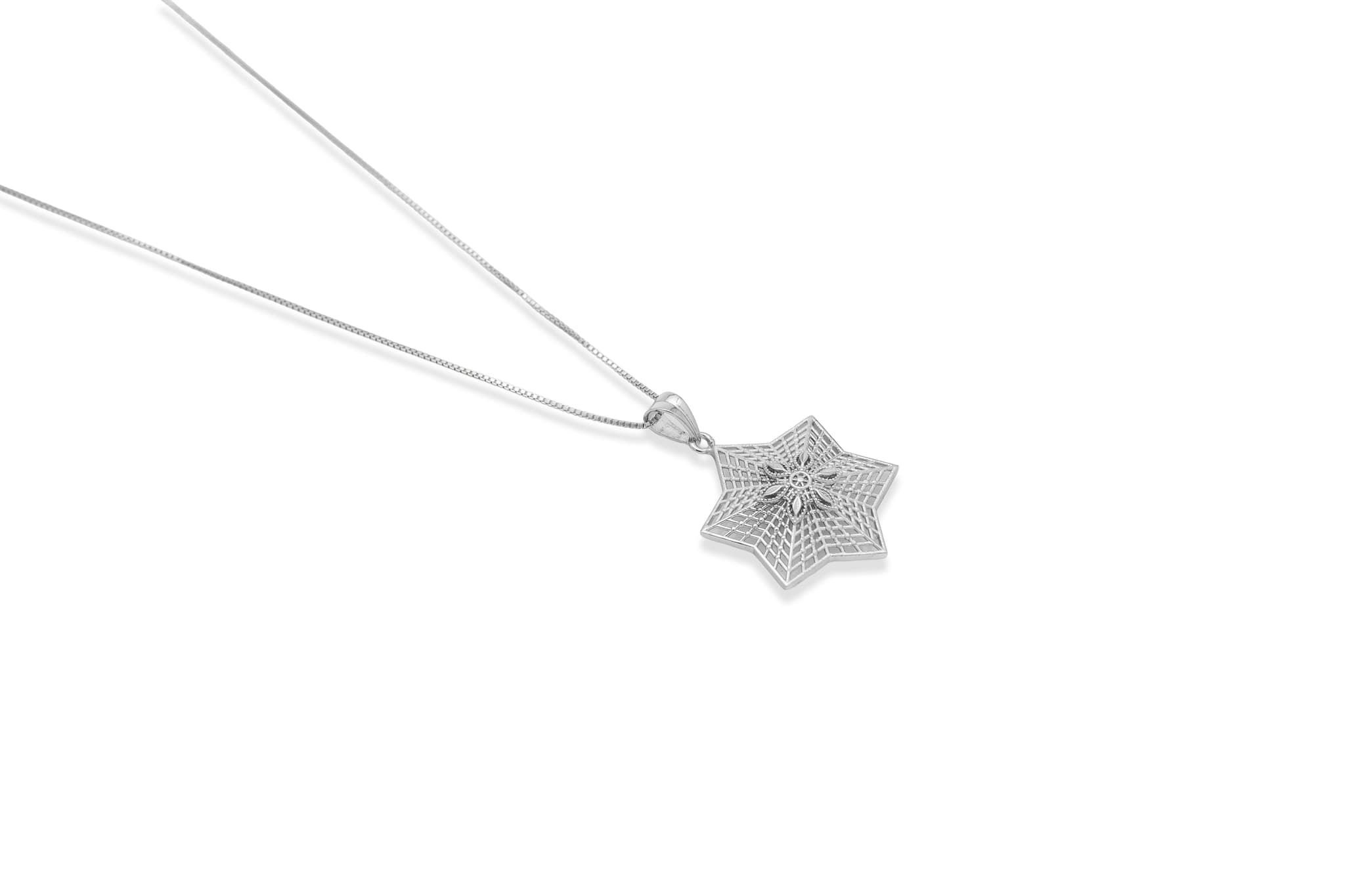 ASTRAL BLOOM SILVER PENDANT SET
