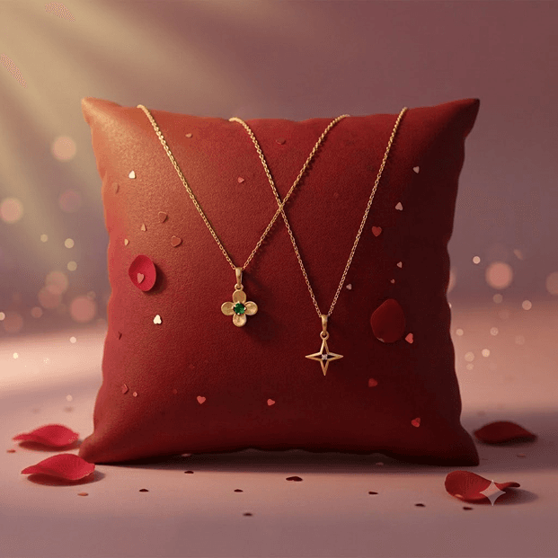 A handcrafted Auram piece in rose gold