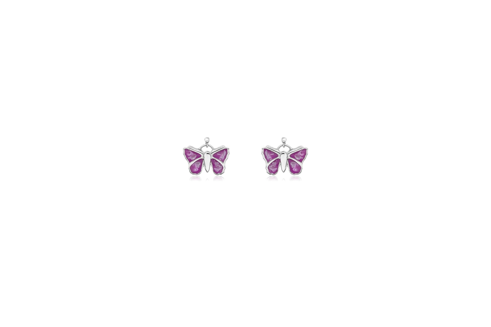 BUTTERFLY BLISS SILVER EARRINGS