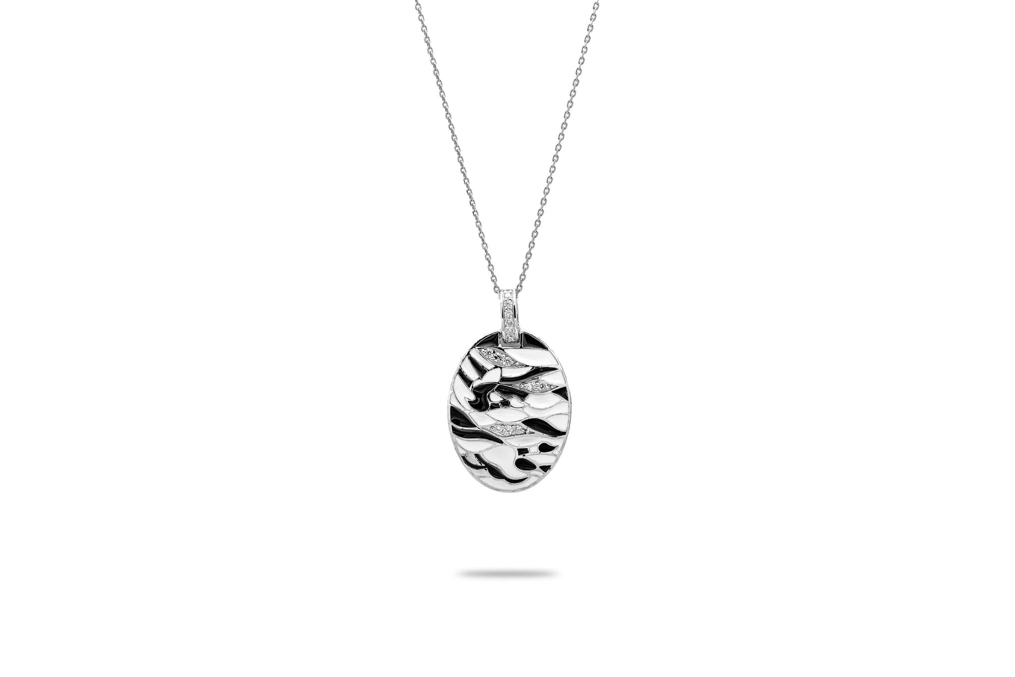 Whispers Of Wave Silver Pendant