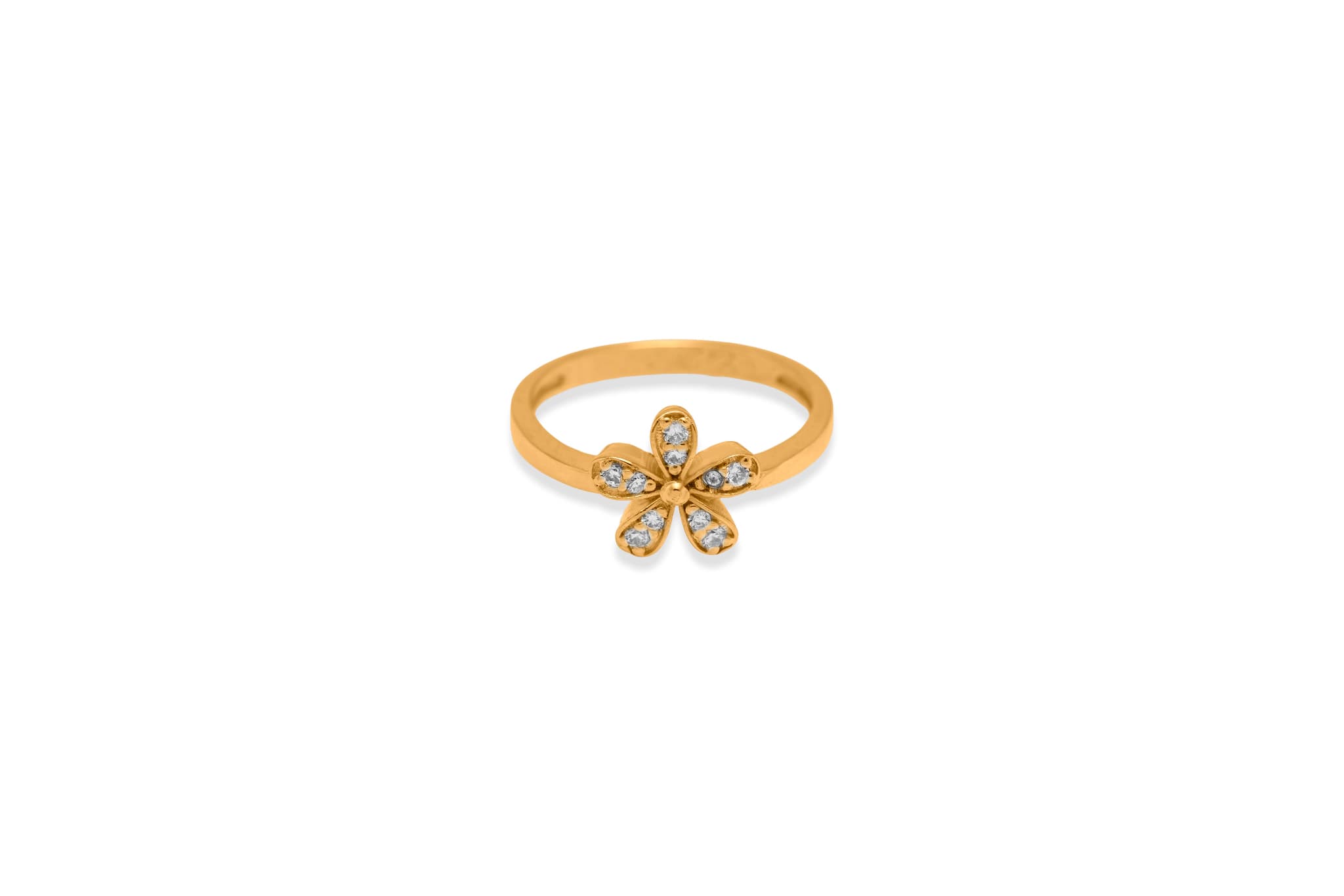 Sole Floral Silver Ring