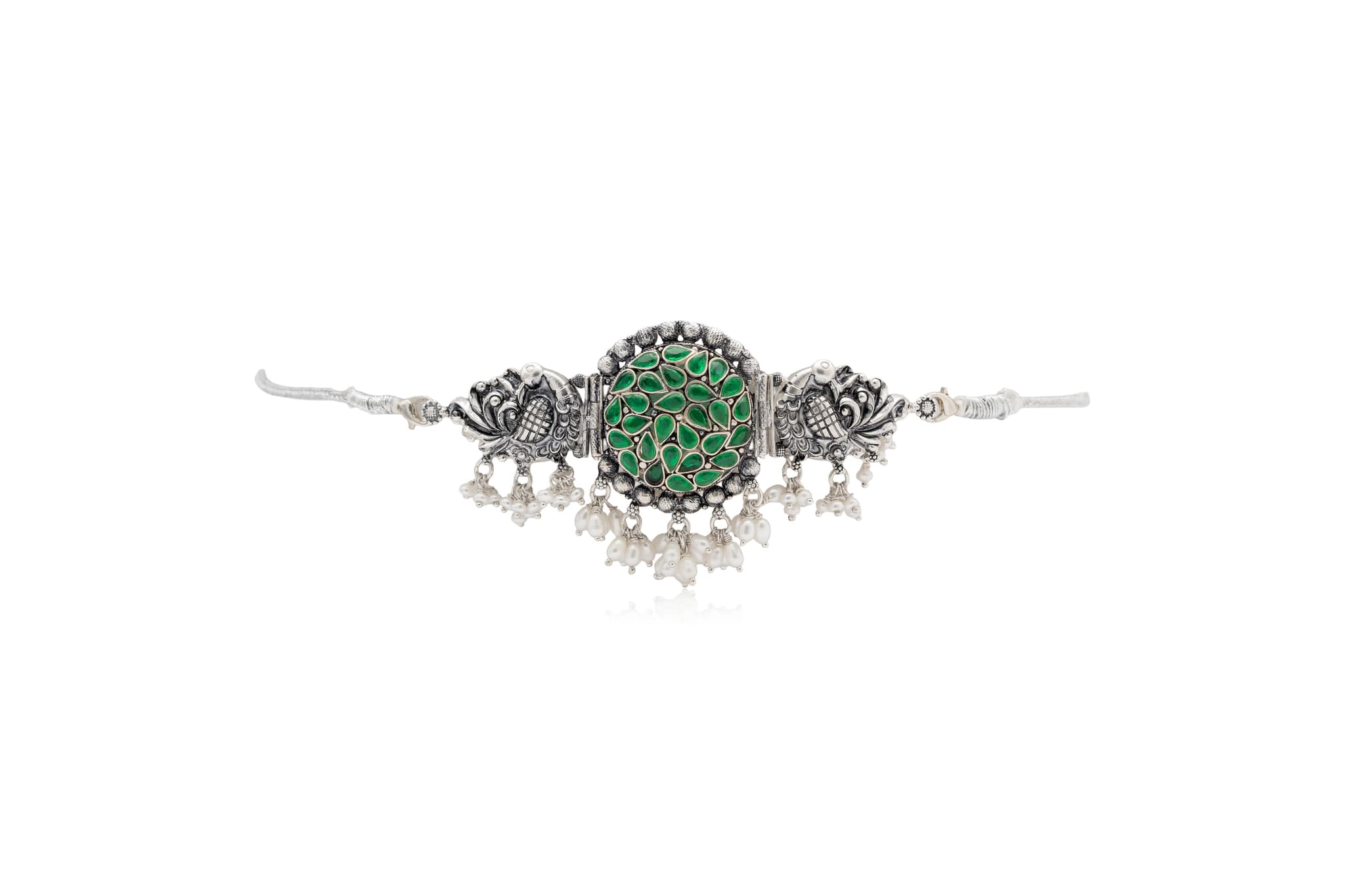 MINARET WHISPERS SILVER EARRINGS